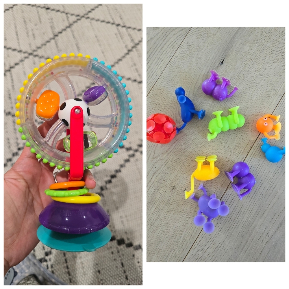 Colorful Kid's Suction Toy Set